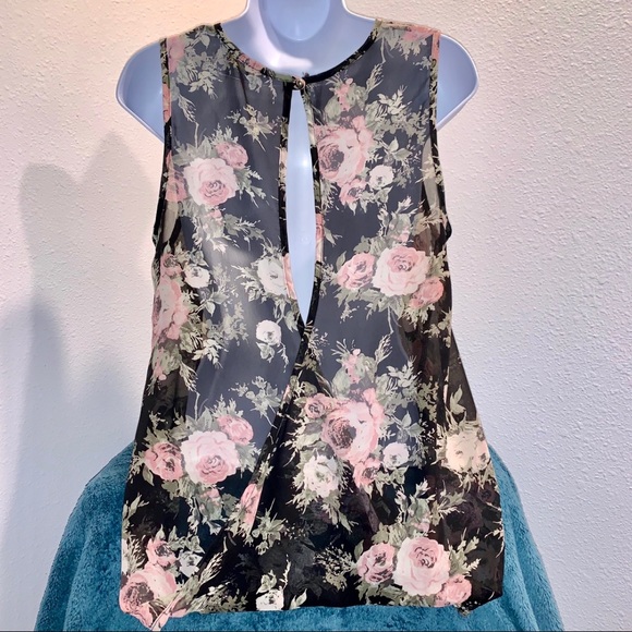 EUC Floral Top - Picture 2 of 2
